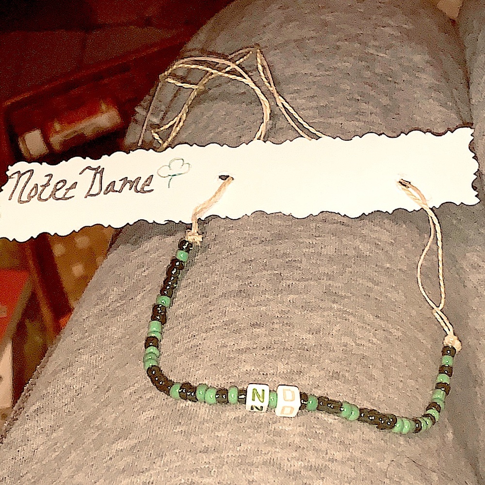 Handmade Notre Dame Bead Bracelet